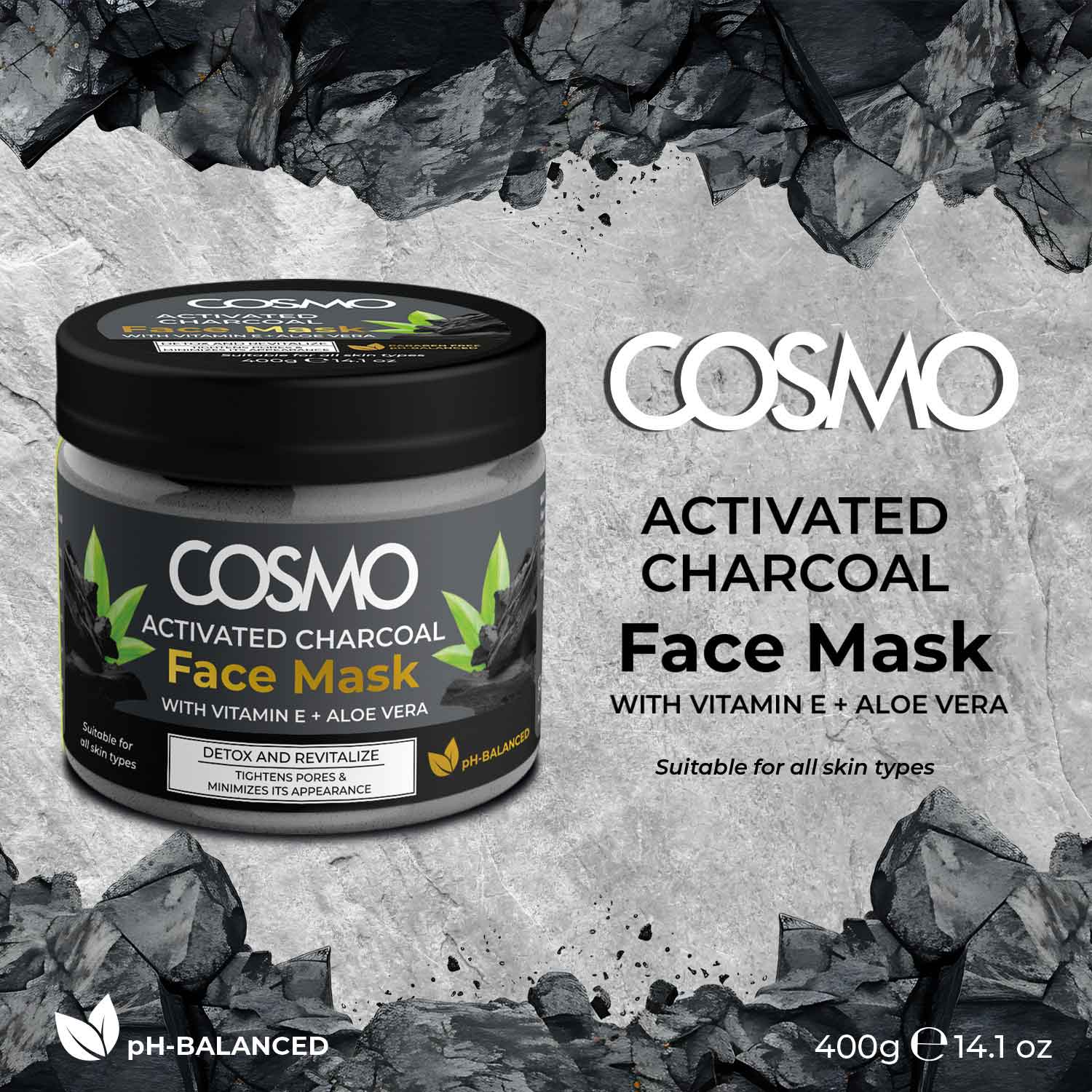 Activated Charcoal Face Mask